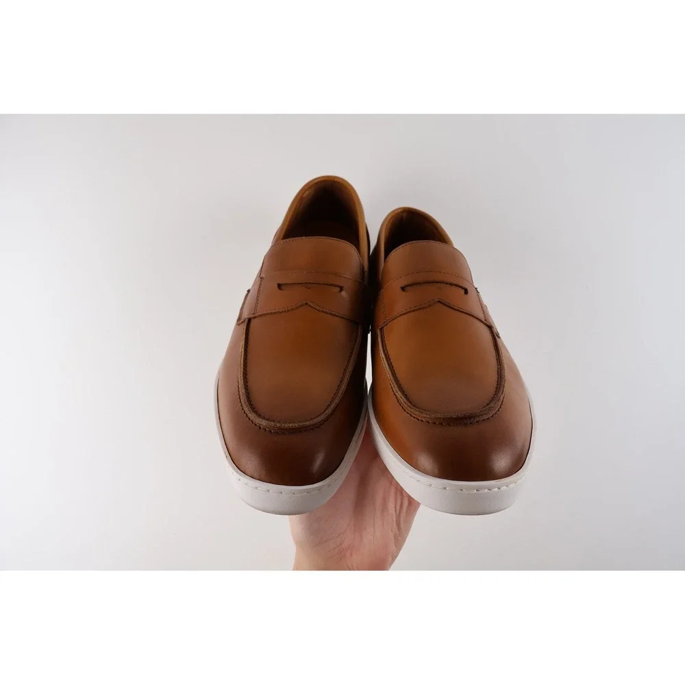 Allen Edmonds Randolph Loafer Sneaker Tan Leather 11.5 D